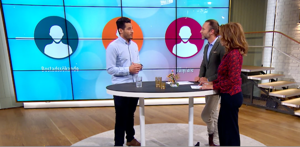 Homii på TV4 Nyhetsmorgon